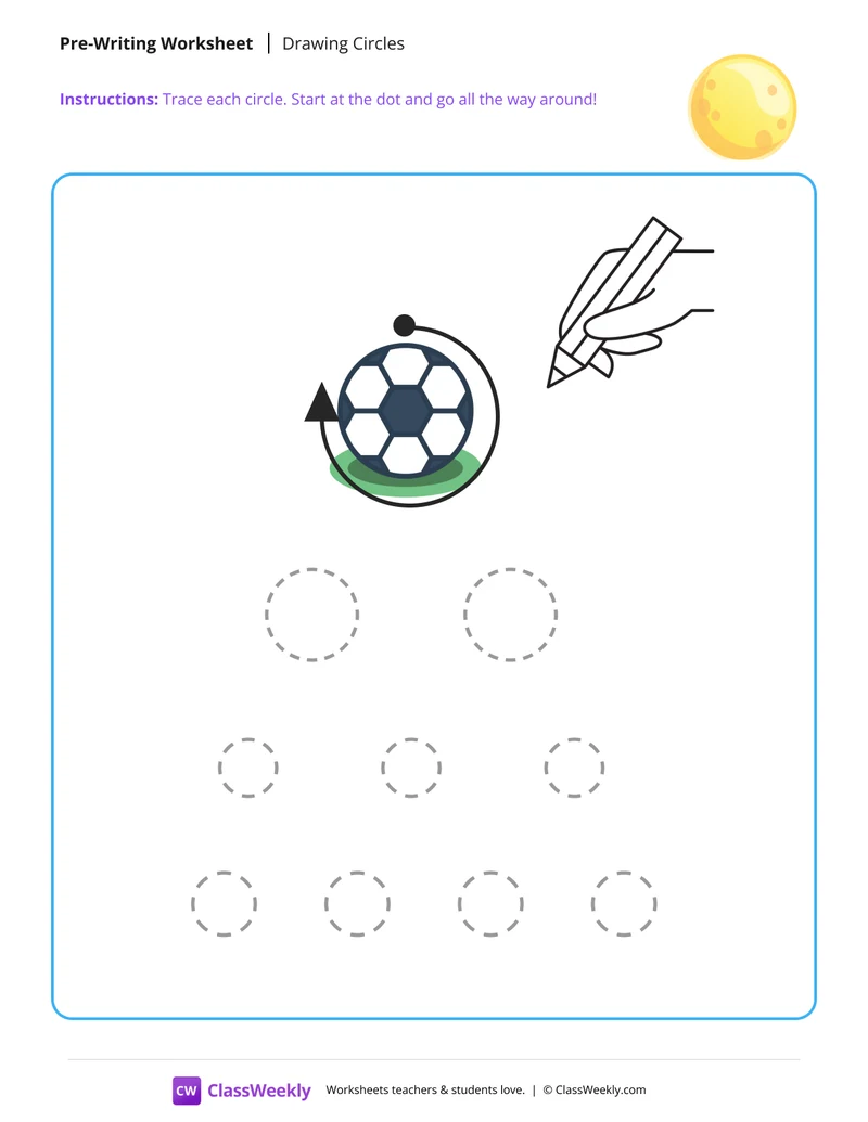 Pencil Control Activity Booklet - Kindergarten Writing worksheet preview