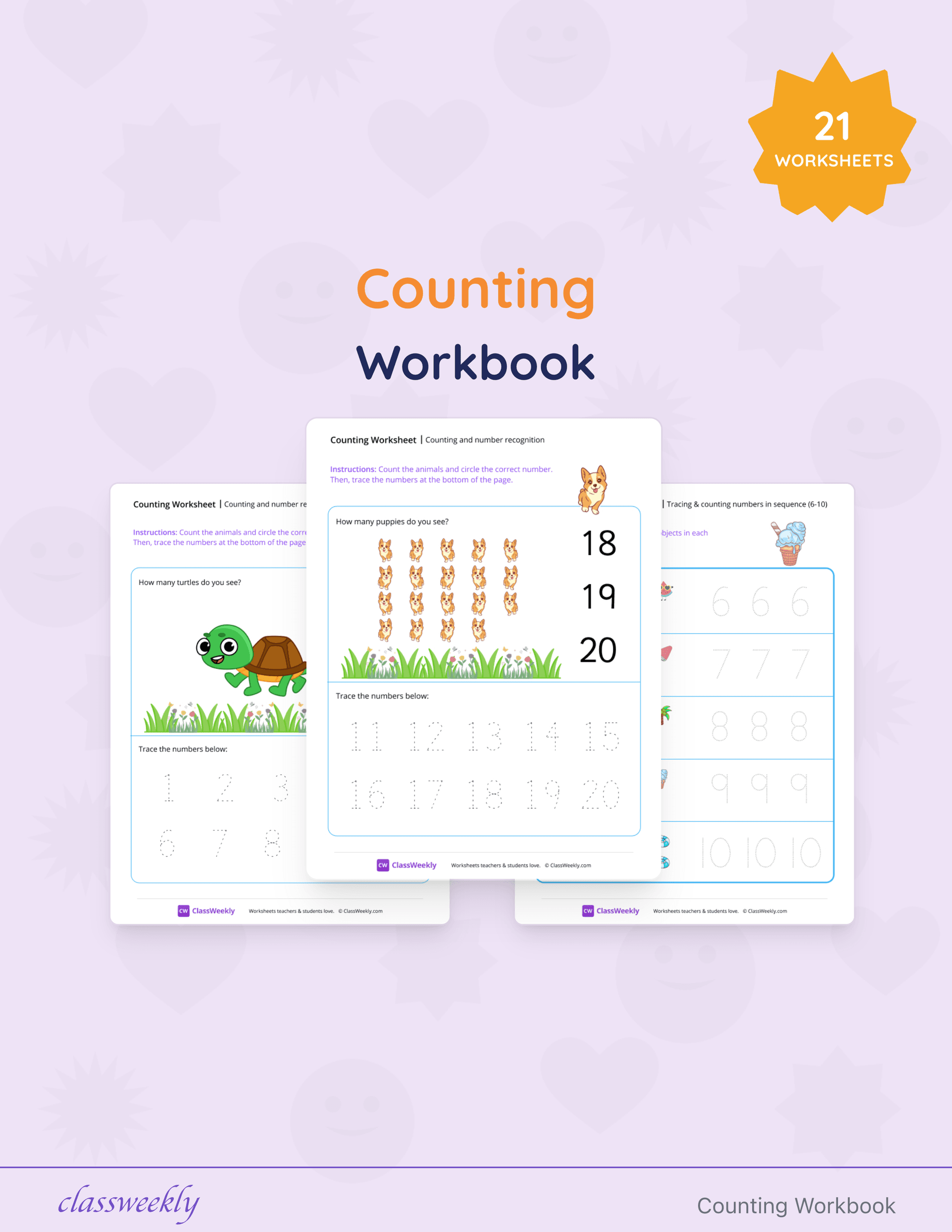Counting Workbook cover