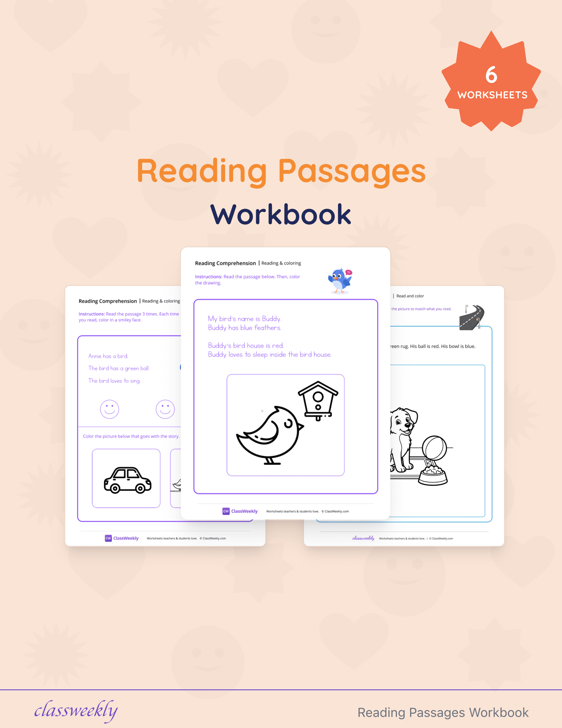 Reading Passages Workbook cover