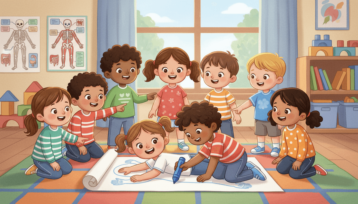 Body Parts Activities for Kids: Learn the Human Body