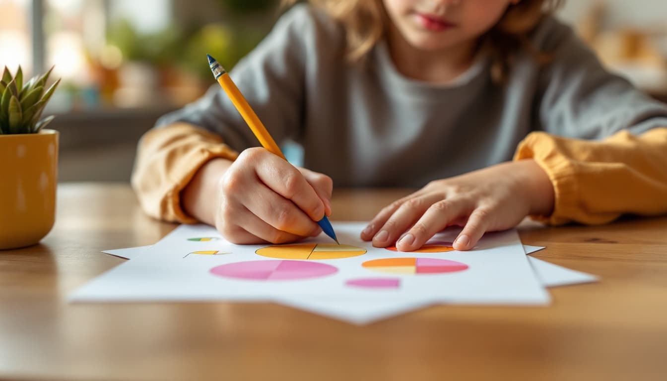Free Fractions Worksheets for 2nd Through 5th Grade