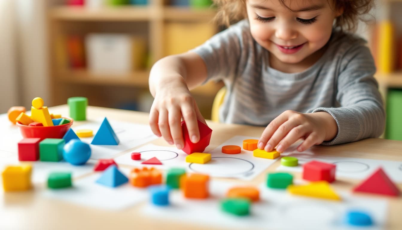 Geometry and Shapes Activities for Kindergarten