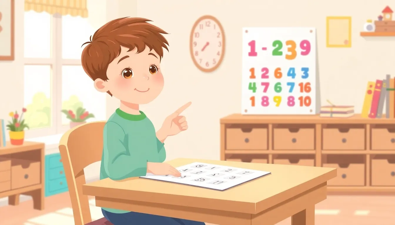 Homeschool 1st Grade Math: Teaching Number Charts