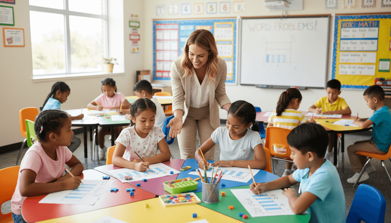 How to Teach Word Problems in Second Grade