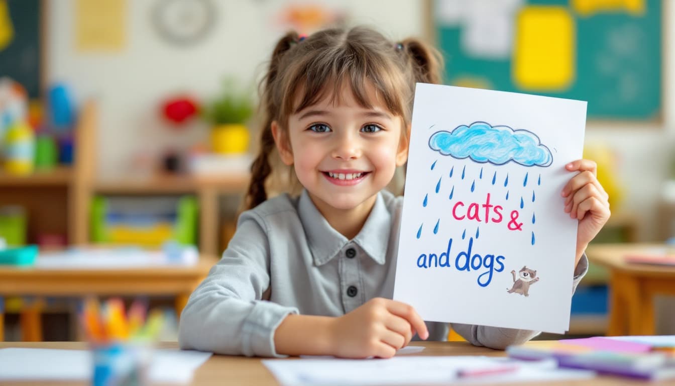 100 Idioms for Kids (With Examples + Free Printable)