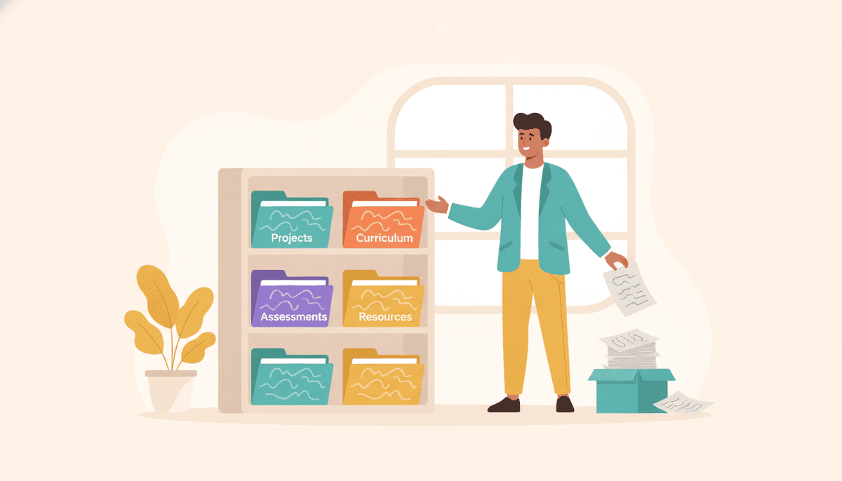 Reducing Teacher Prep Time with a Resource Library