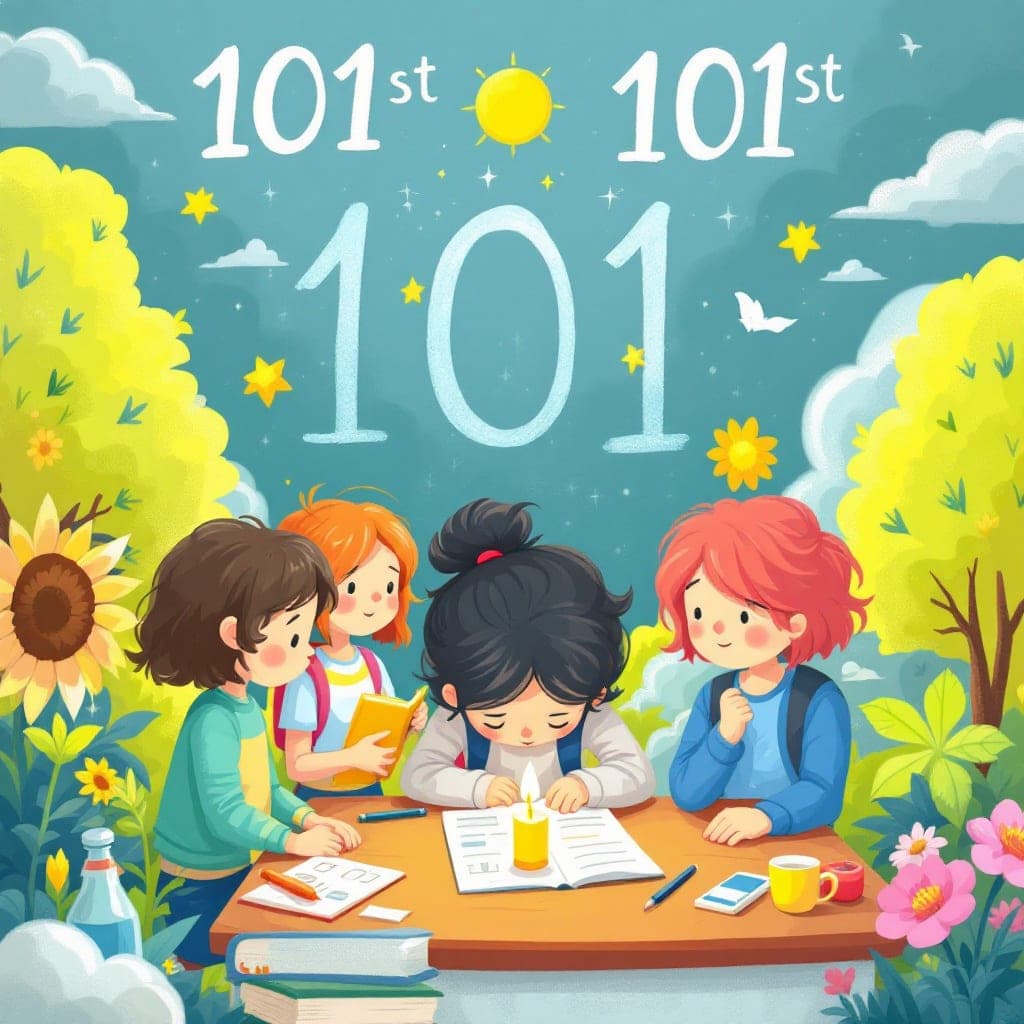 101st Day of School: Extension counting activity, classroom activities