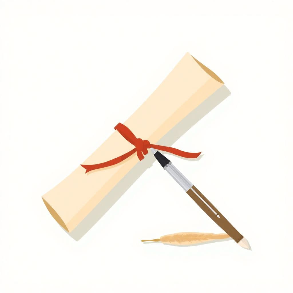 14th Amendment: an old rolled parchment document tied with ribbon, classroom activities