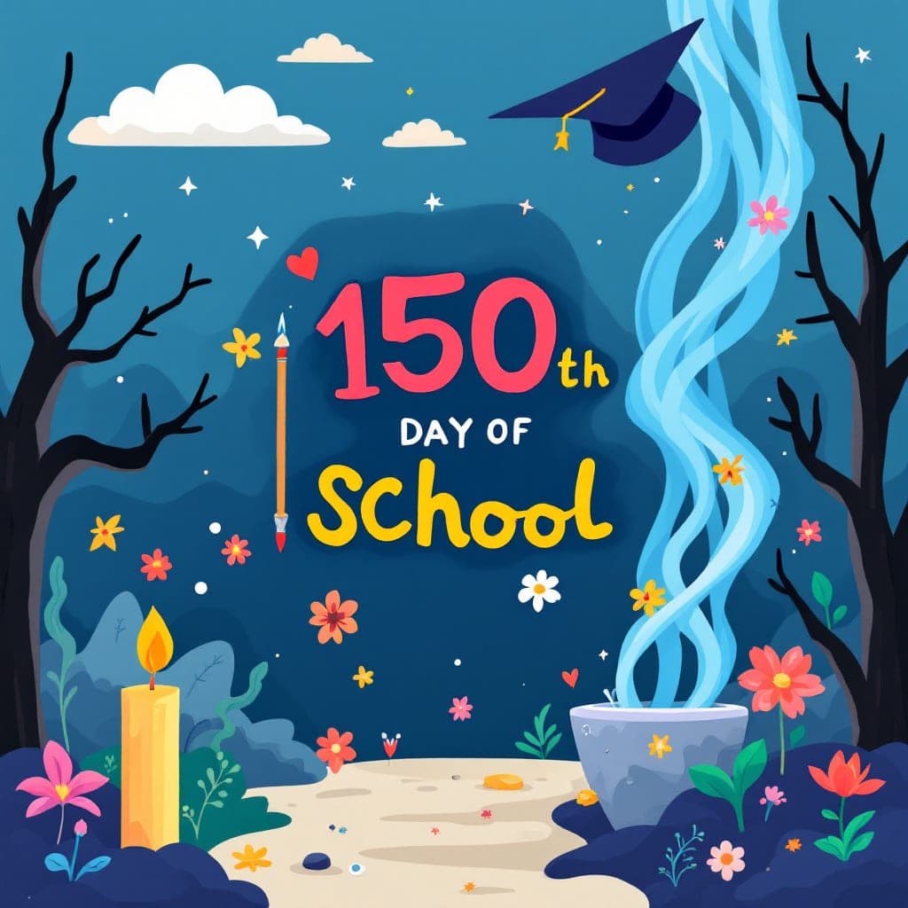 150th Day of School: Extended counting milestone