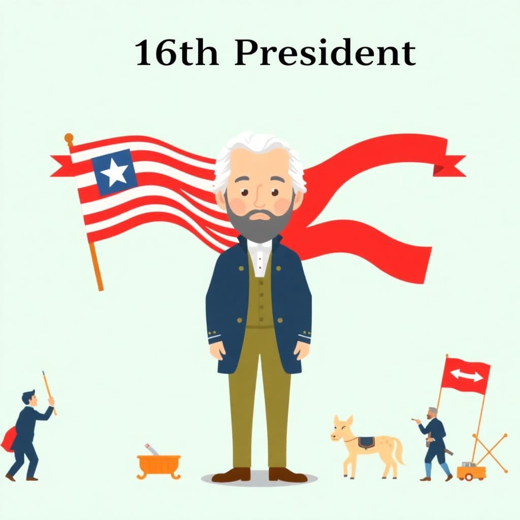 Abraham Lincoln: 16th President, Civil War, emancipation