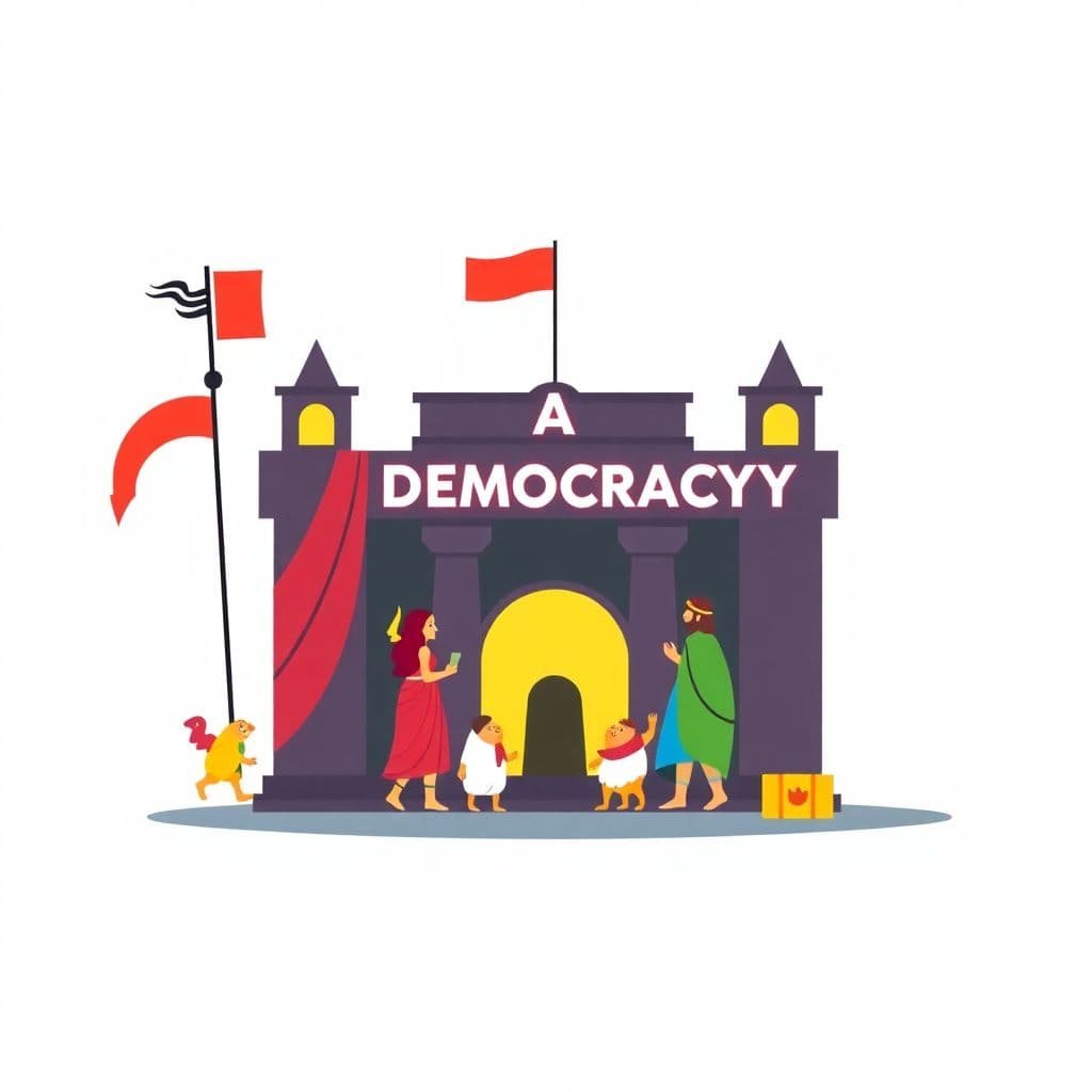 Ancient Greece and Ancient Rome: Democracy origins, mythology, society structure