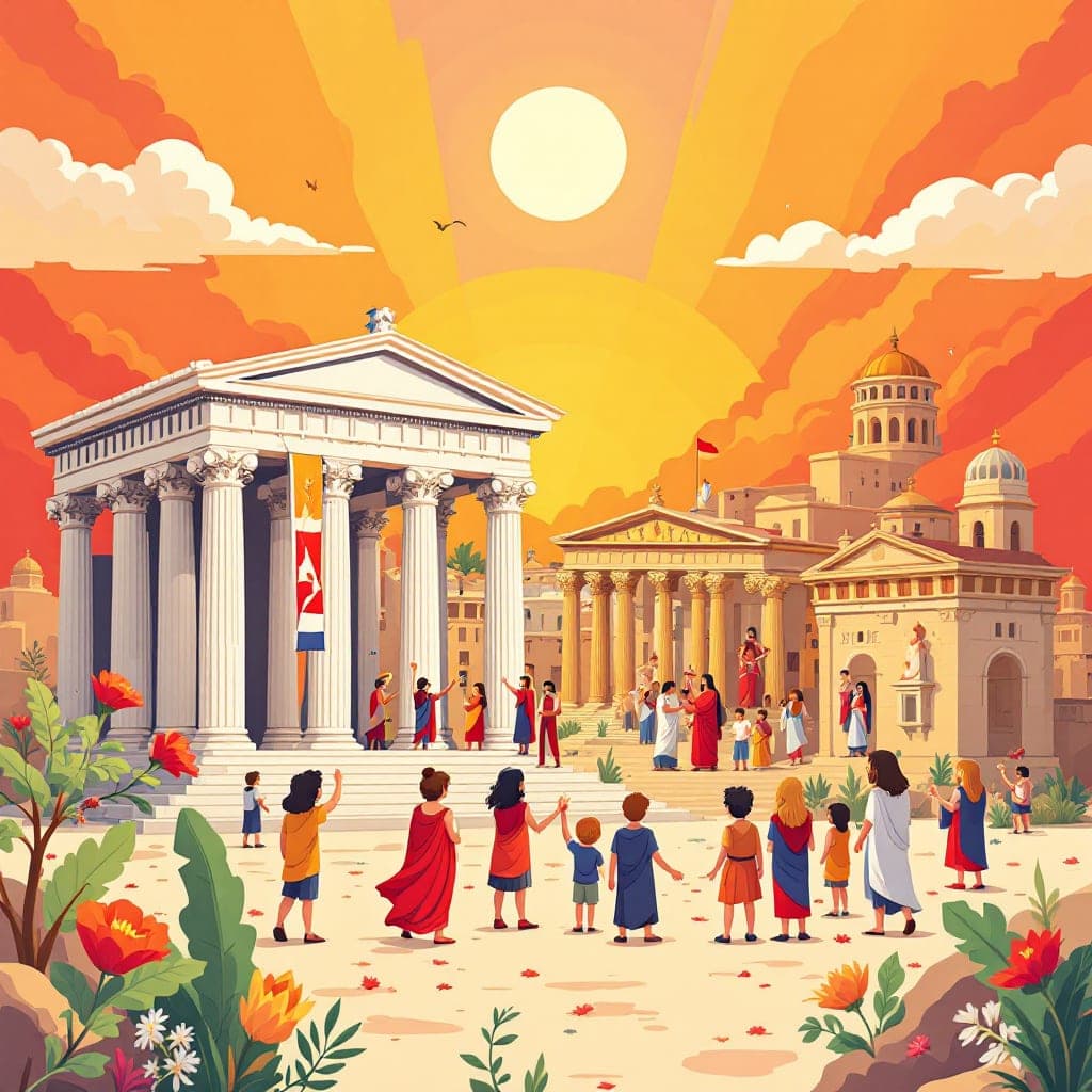 Ancient Greece and Ancient Rome: Democracy, government systems comparative study