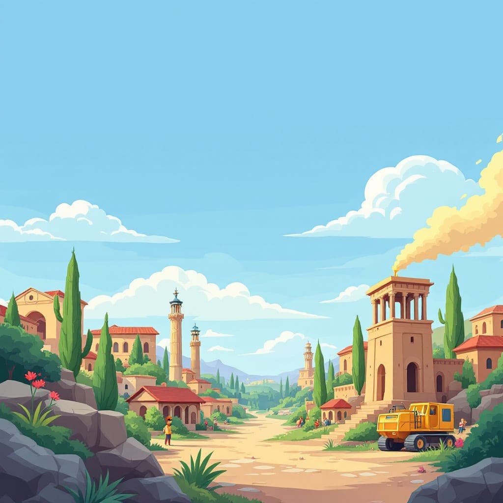 Ancient Rome: Concrete, roads, engineering, classroom activities