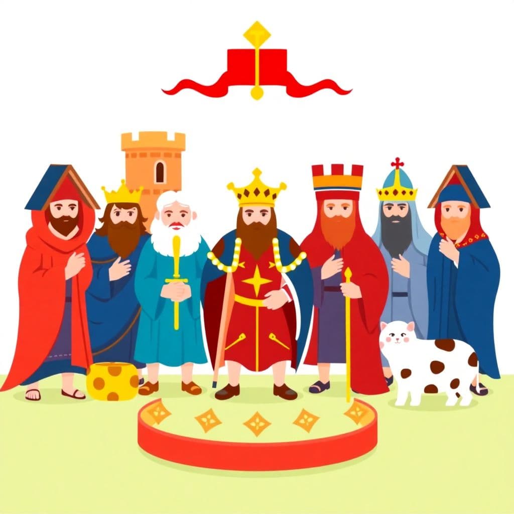 Anglo-Saxons: Seven Kingdoms (Heptarchy), pagan-to-Christian conversion, King Alfred the Great