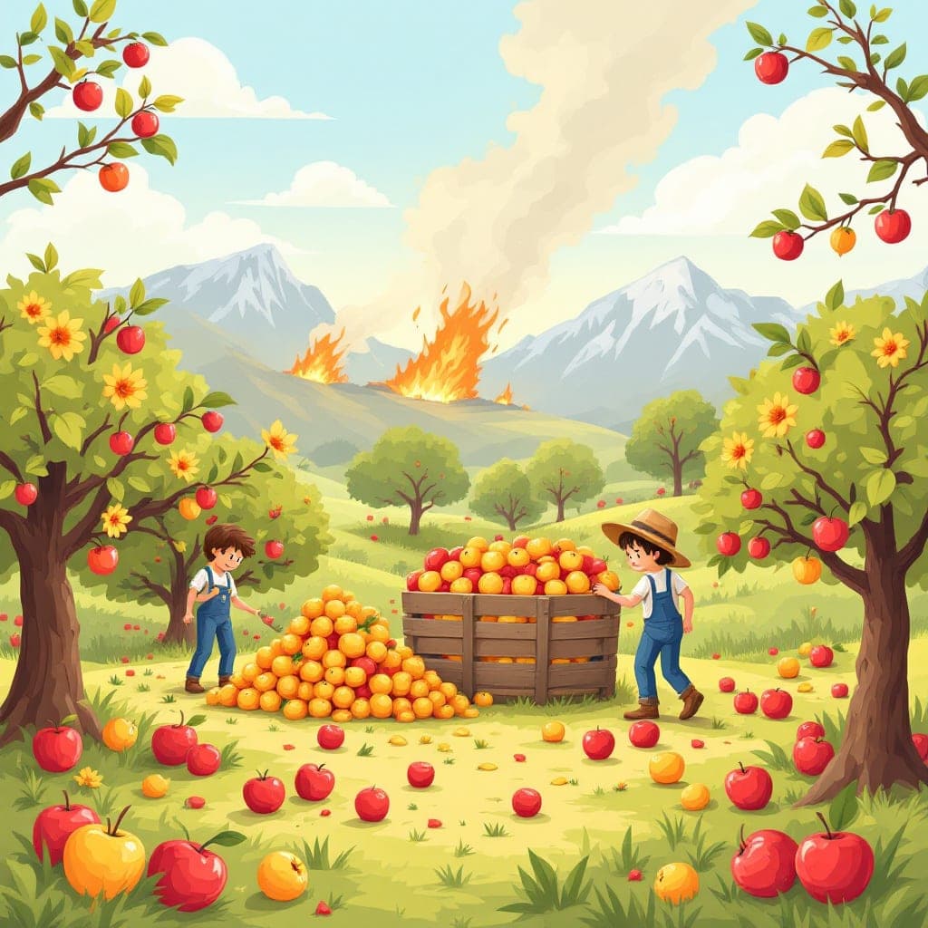 Apple Harvest: Apple picking, apple life cycle