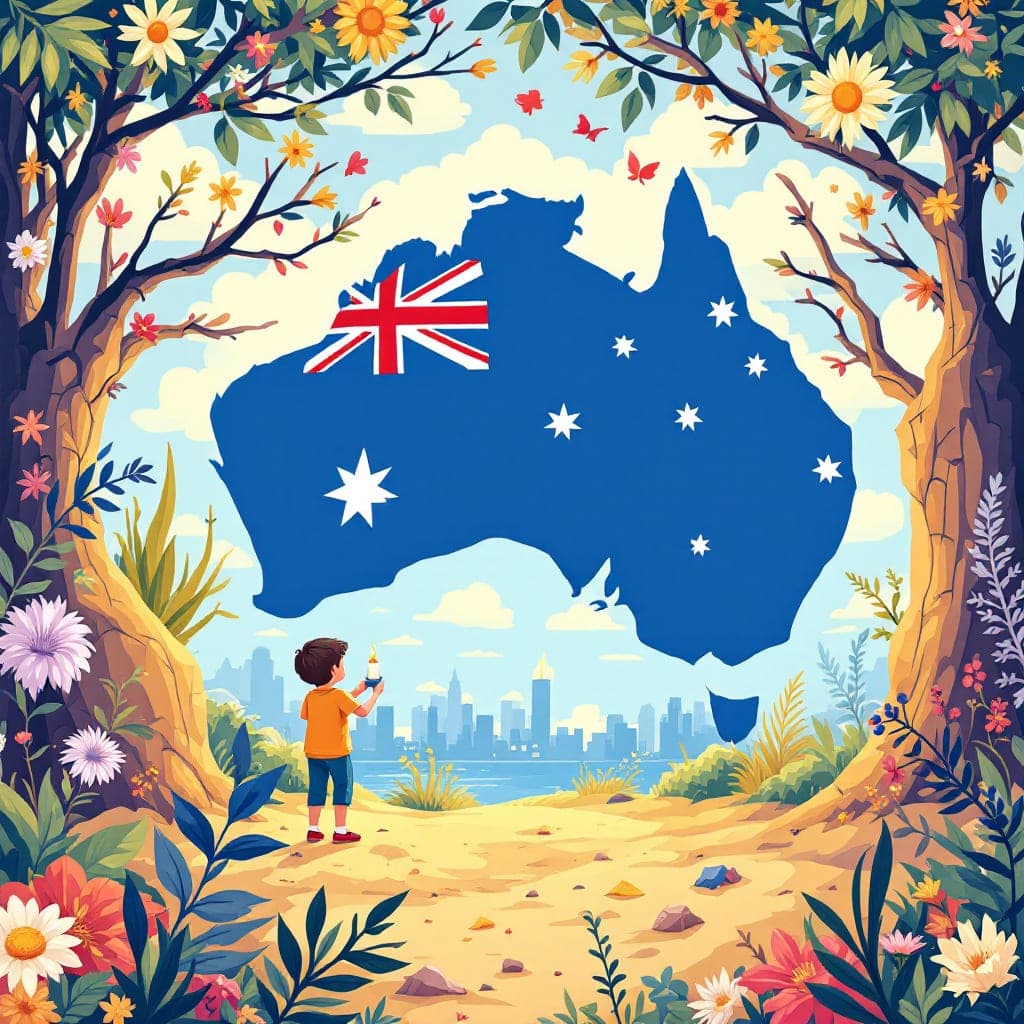 Australia's Identity, Celebrations and Commemorations: Australia Day, ANZAC Day, NAIDOC Week, National Sorry Day, Easter, Christmas and other festivals
