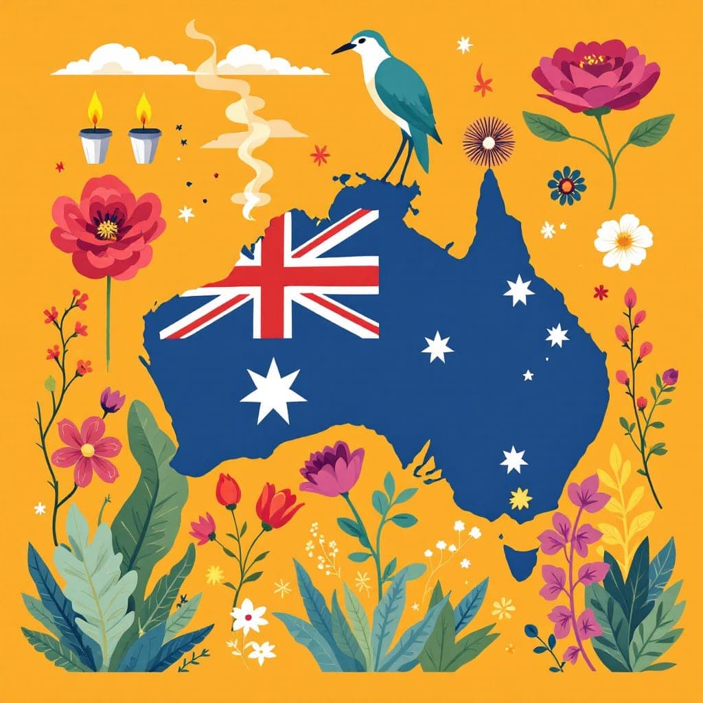 Australia's National Days and Symbols: Significant events/symbols important to Australia's identity and diversity, classroom activities