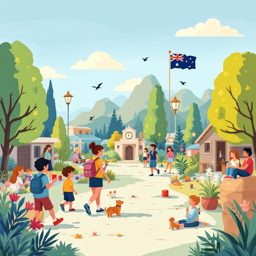 Australia's National Days and Symbols: Significant events/symbols important to Australia's identity and diversity