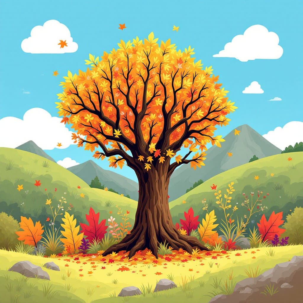 Autumn Equinox: Equal day and night, start of fall