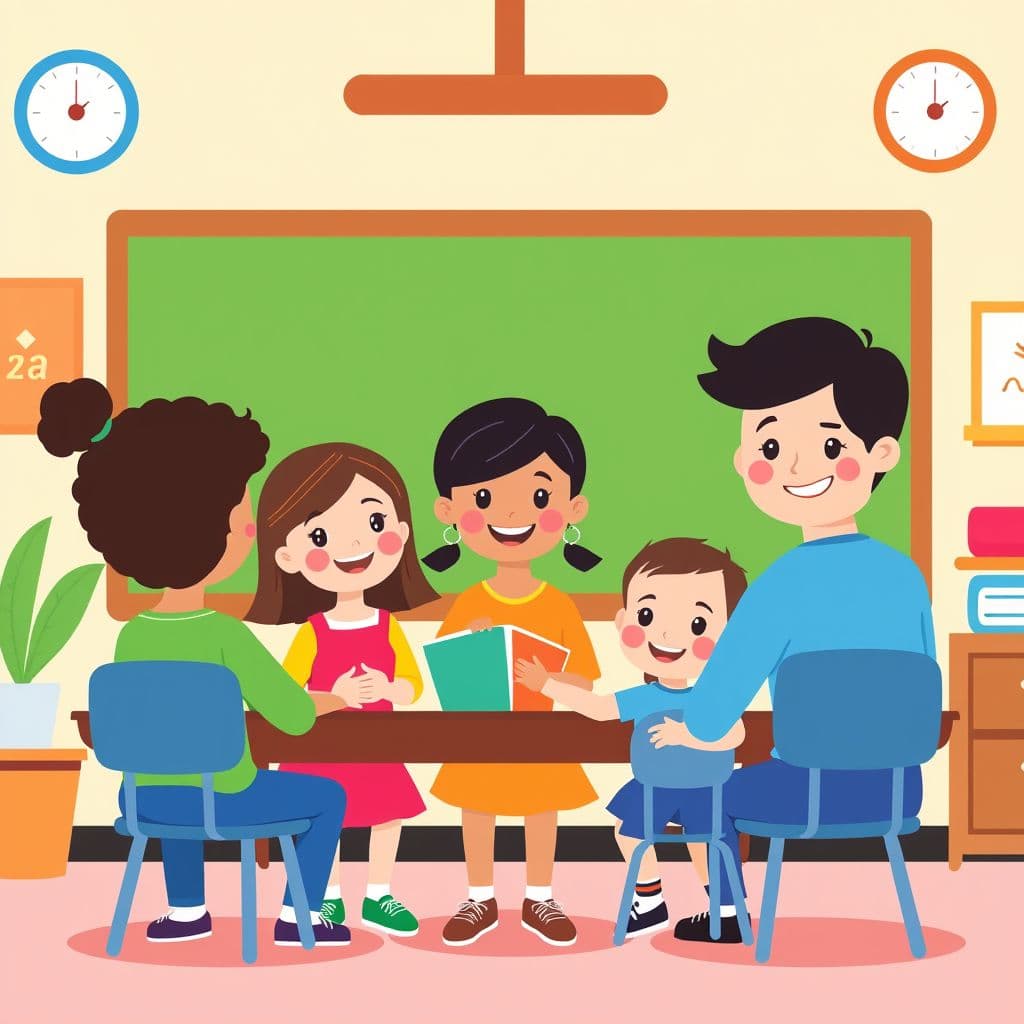Back to School Night: Families learn about the classroom, classroom activities