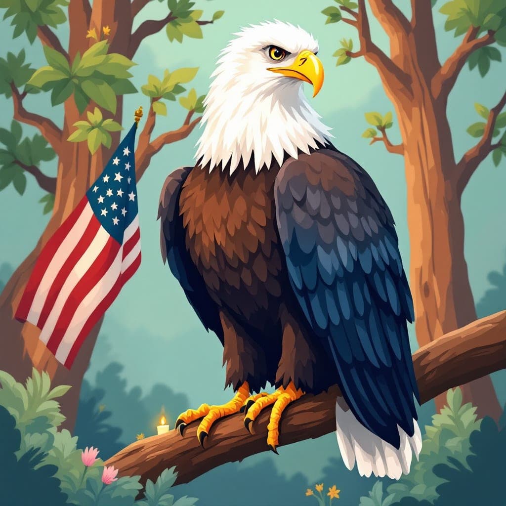 Bald Eagle: National symbol of the US