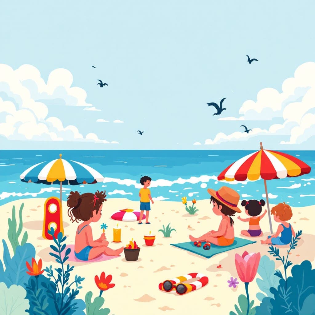 Beach Day: Beach/summer theme day