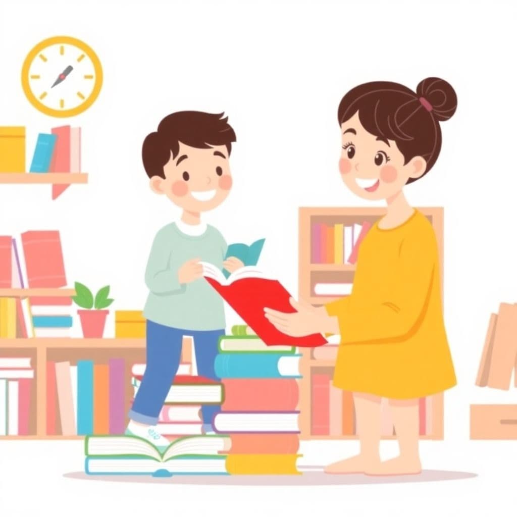 Book Fair: Buying and browsing books