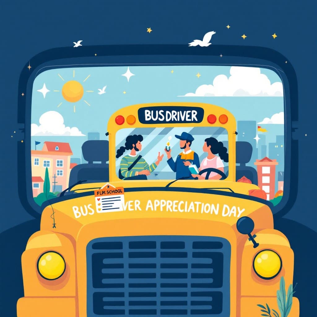 Bus Driver Appreciation Day: Thanking school bus drivers