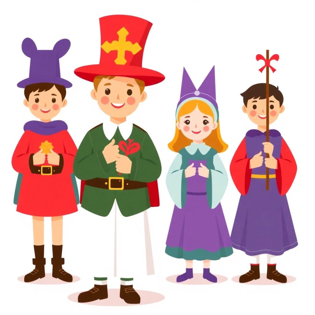 Carnival: Costumes, parades, pre-Lent celebration, classroom activities
