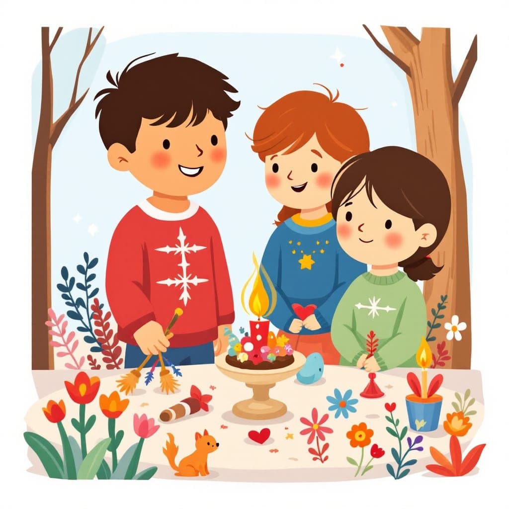 Celebrations and Commemorations: Celebrations/commemorations shared with family (Easter, Ramadan, Diwali, Chinese New Year, Hanukkah, NAIDOC Week, ANZAC Day), classroom activities