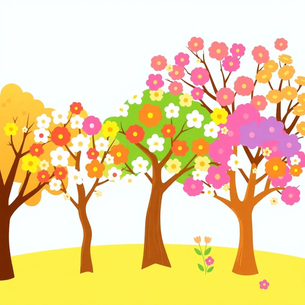 Cherry Blossom Season: Flowering trees, seasons, classroom activities