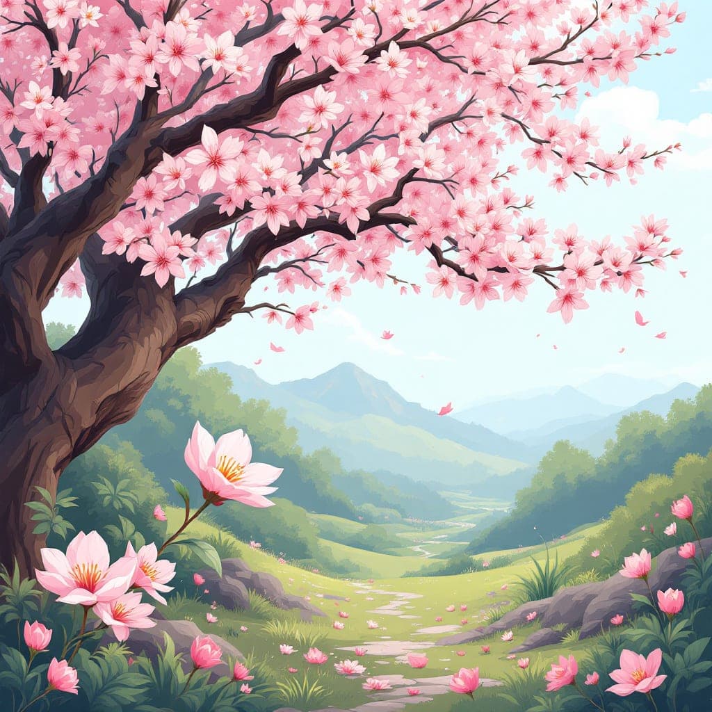 Cherry Blossom Season: Flowering trees, seasons, classroom activities