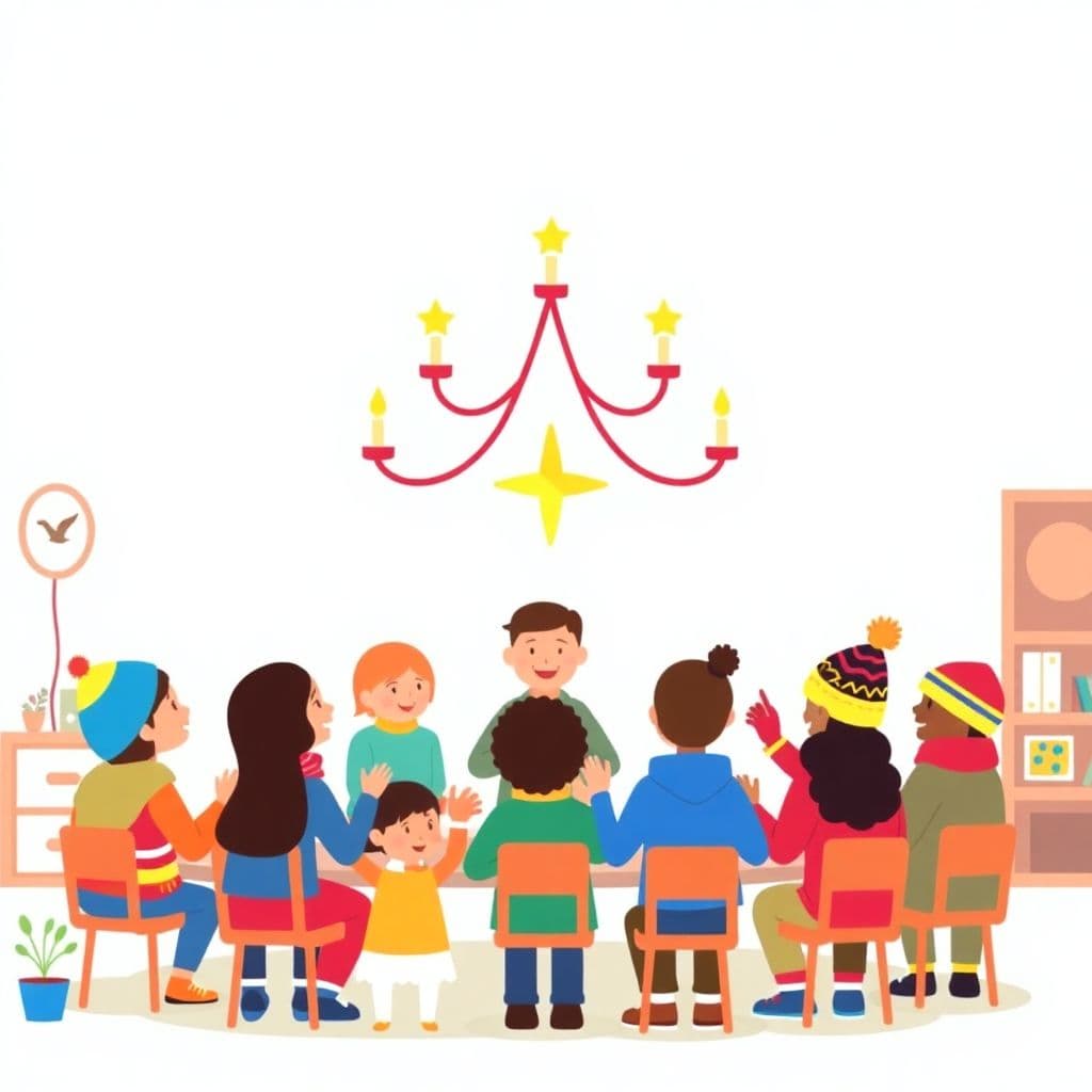 Christmas & Winter Holidays: Community winter celebrations (often paired with Hanukkah/Kwanzaa)