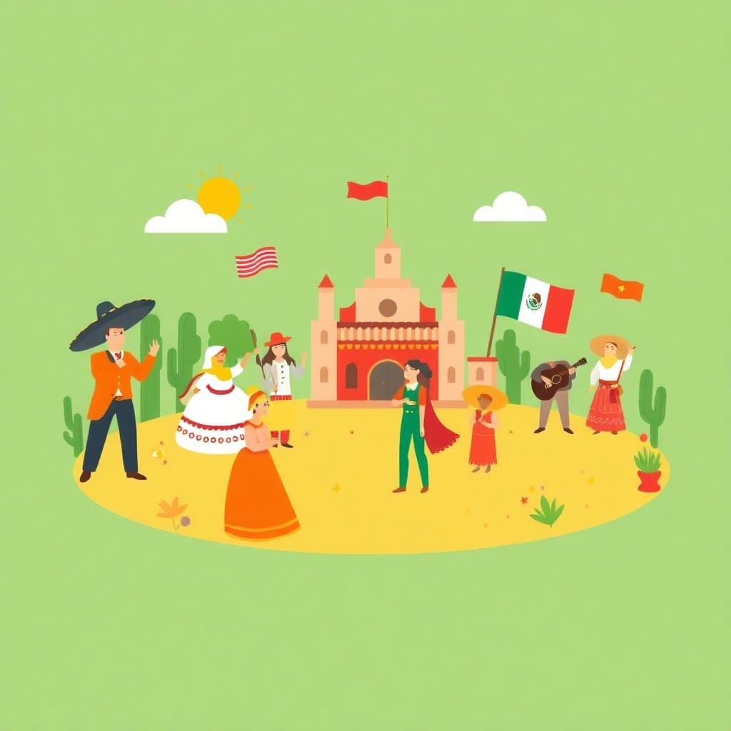 Cinco de Mayo, Explore Mexican history and culture with reading passages about the Battle of Puebla, Mexican-American heritage, and cultural traditions.