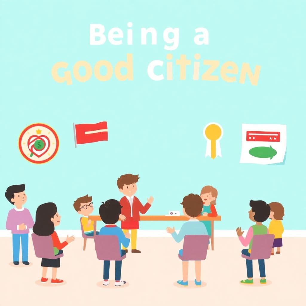 Citizenship Week: Being a good citizen, simple civics discussion