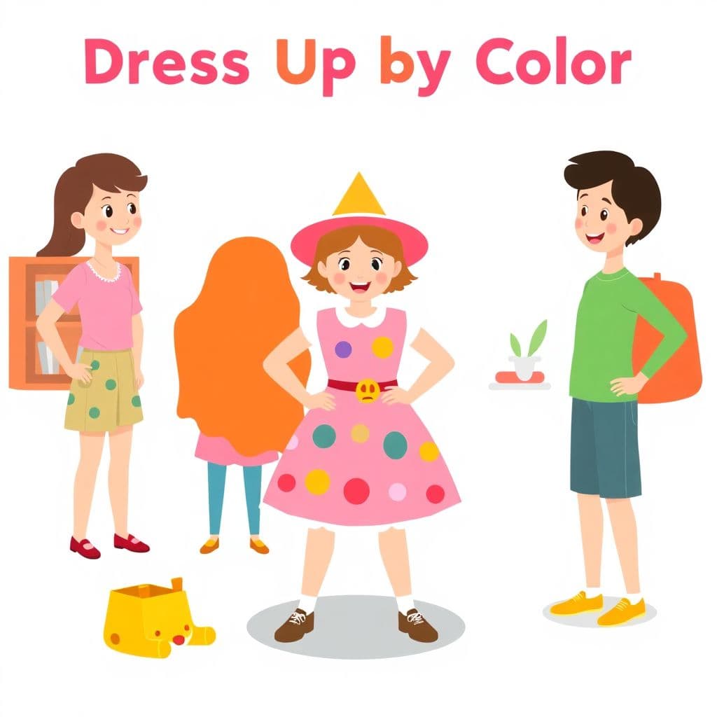 Color Days: Themed dress-up by color