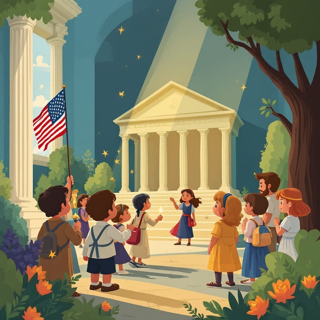 Constitution Day, Constitution Day (September 17) marks the signing of the US Constitution in 1787. Explore the Bill of Rights, branches of government, and civic responsibility.