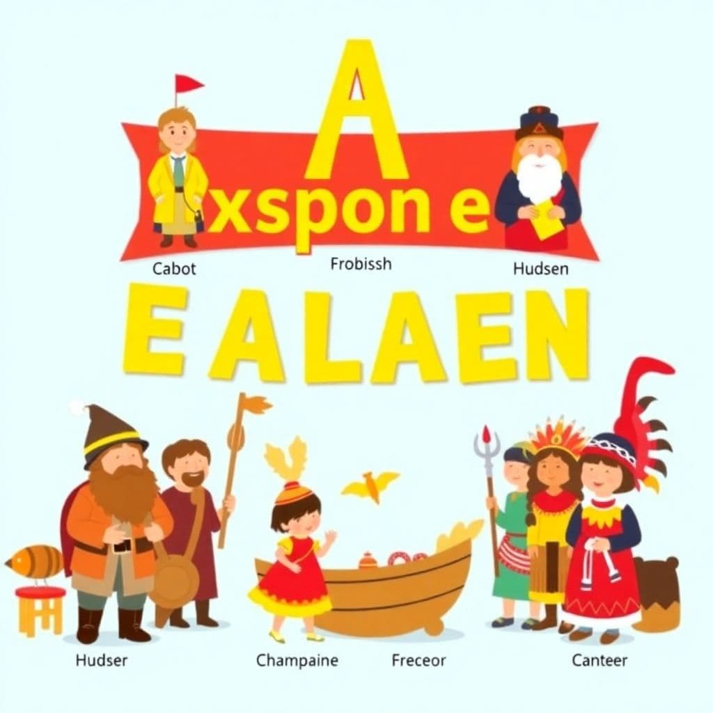 Contact-Era Explorers and the Fur Trade: Named explorers Cabot, Frobisher, Hudson, Cartier, Champlain, Cook; Hudson's Bay Co., Indian Act, residential schools, treaties