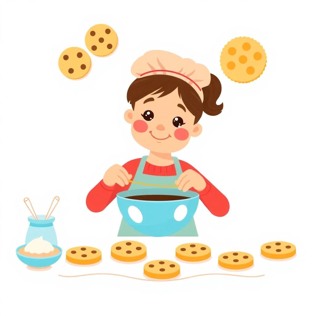 Cookie Day: Baking/counting activities with cookies