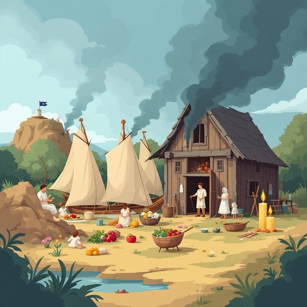 Daily Life in Sydney Cove Colony: Food, clothing, work, accommodation in the early NSW penal colony, classroom activities