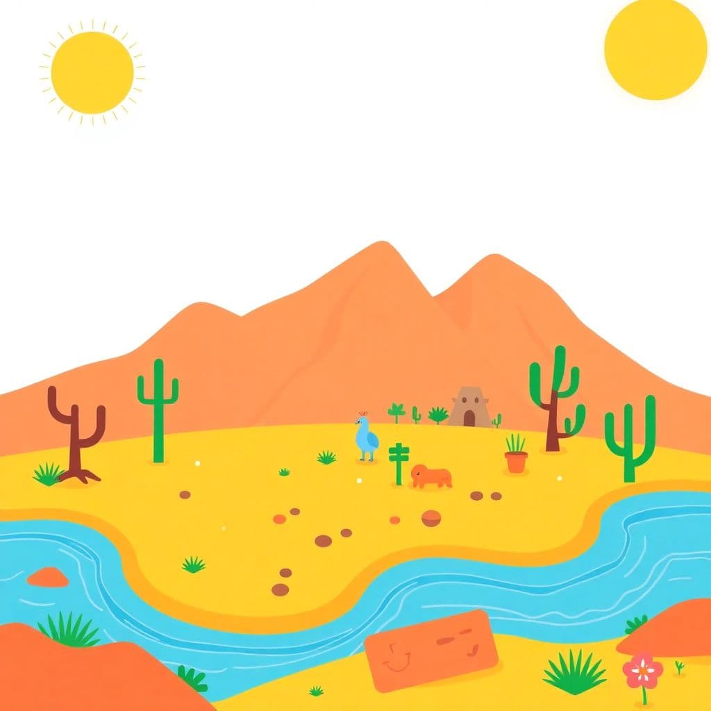 Desertification and Drought Day: Simple intro to deserts and water scarcity