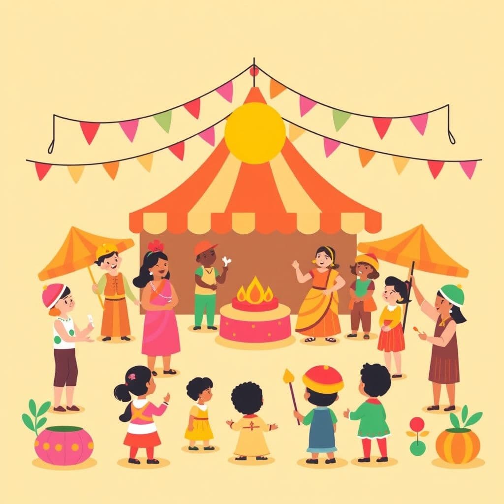 Diwali / Chinese New Year / St. Patrick's Day / Eid: Multicultural festival study as part of "celebrations" strand