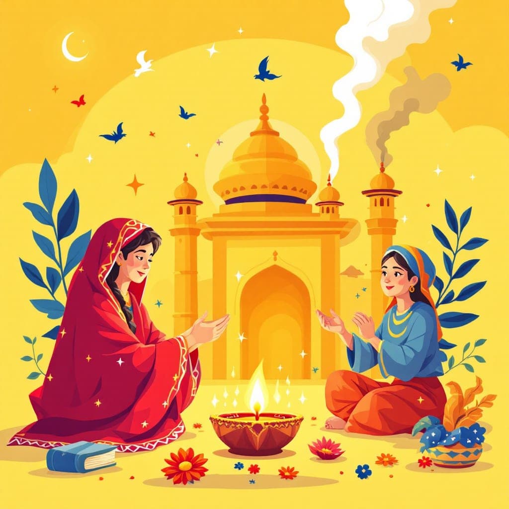 Diwali, Eid & Hanukkah: Main characters/events in festivals of other religions vs. Christmas/Easter, classroom activities