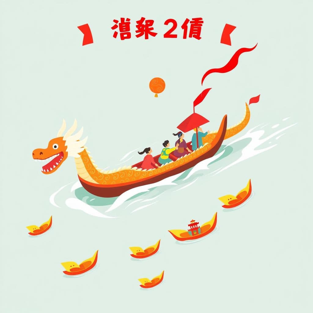 Dragon Boat Festival: Dragon boat races, Chinese tradition