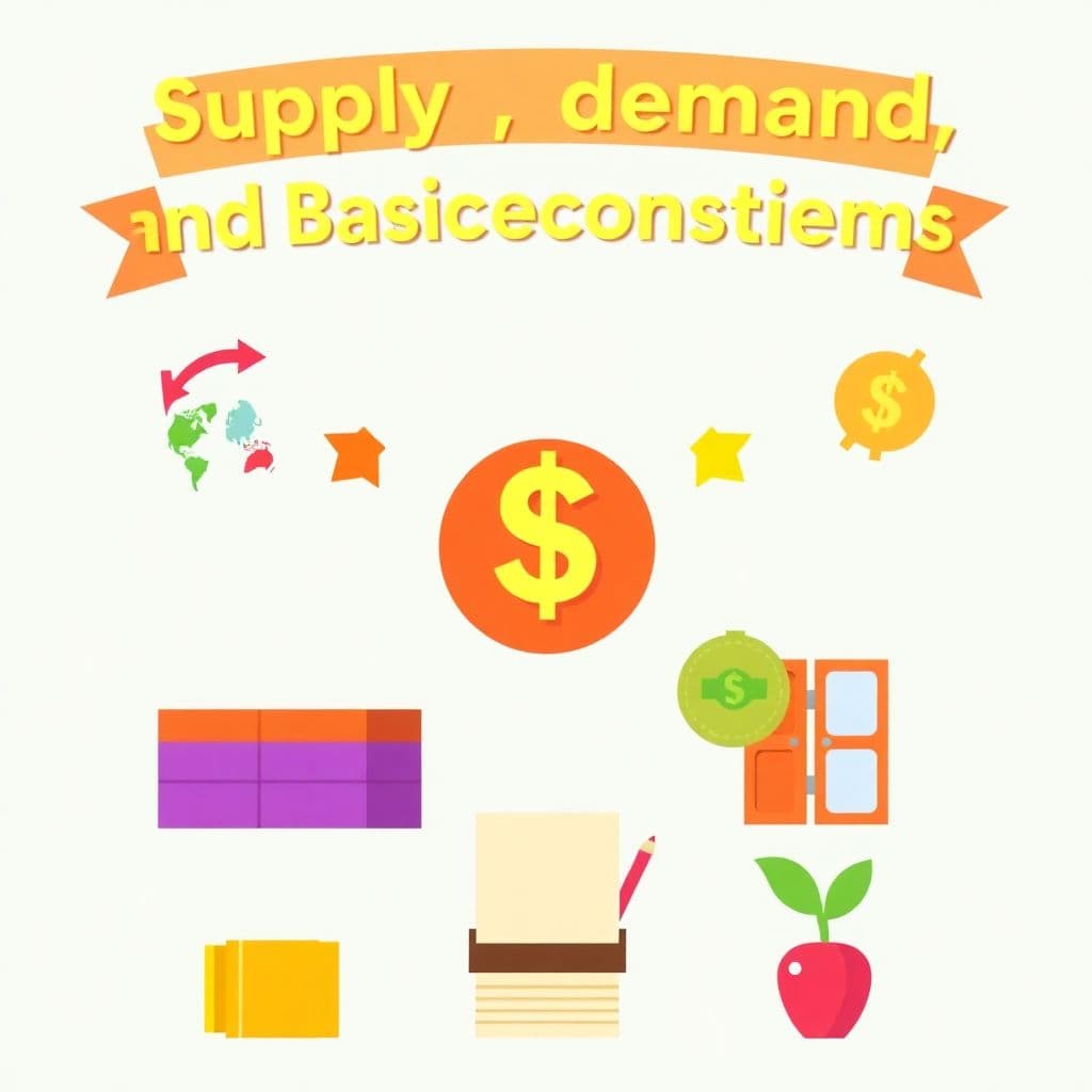 Economic Education Month: Supply, demand, and basic economic systems, classroom activities
