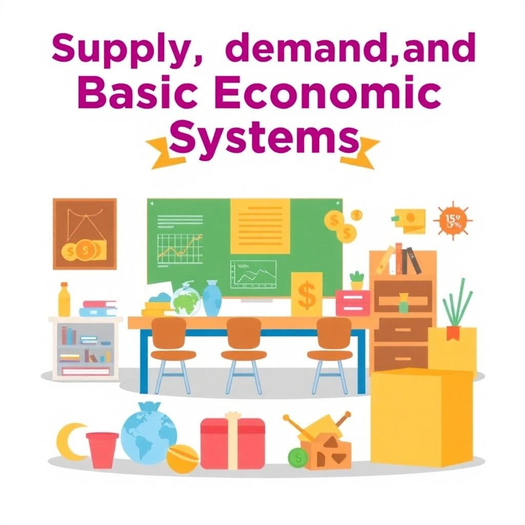 Economic Education Month: Supply, demand, and basic economic systems