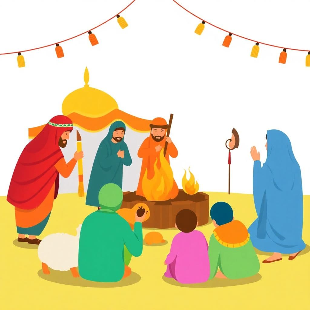Eid al-Adha: Islamic festival of sacrifice, classroom activities