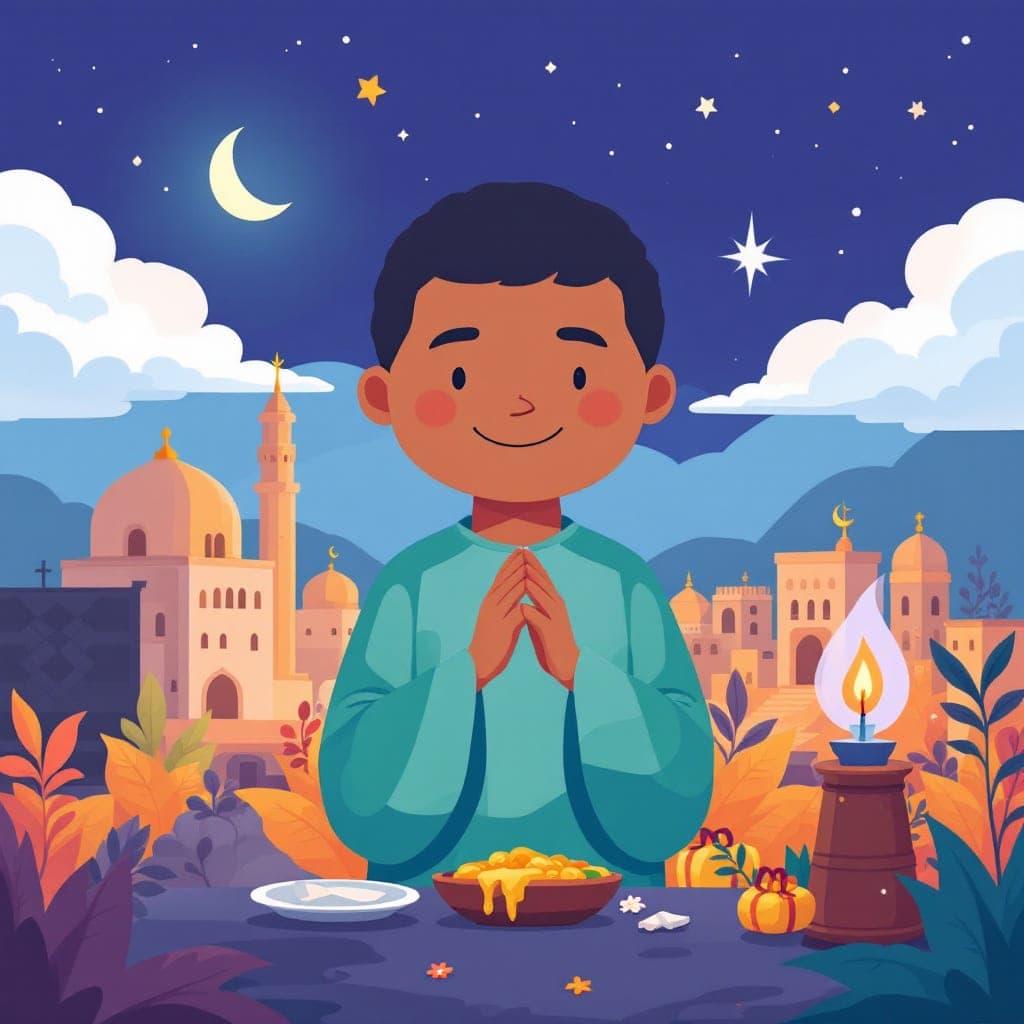 Eid al-Fitr: Celebration ending Ramadan, classroom activities