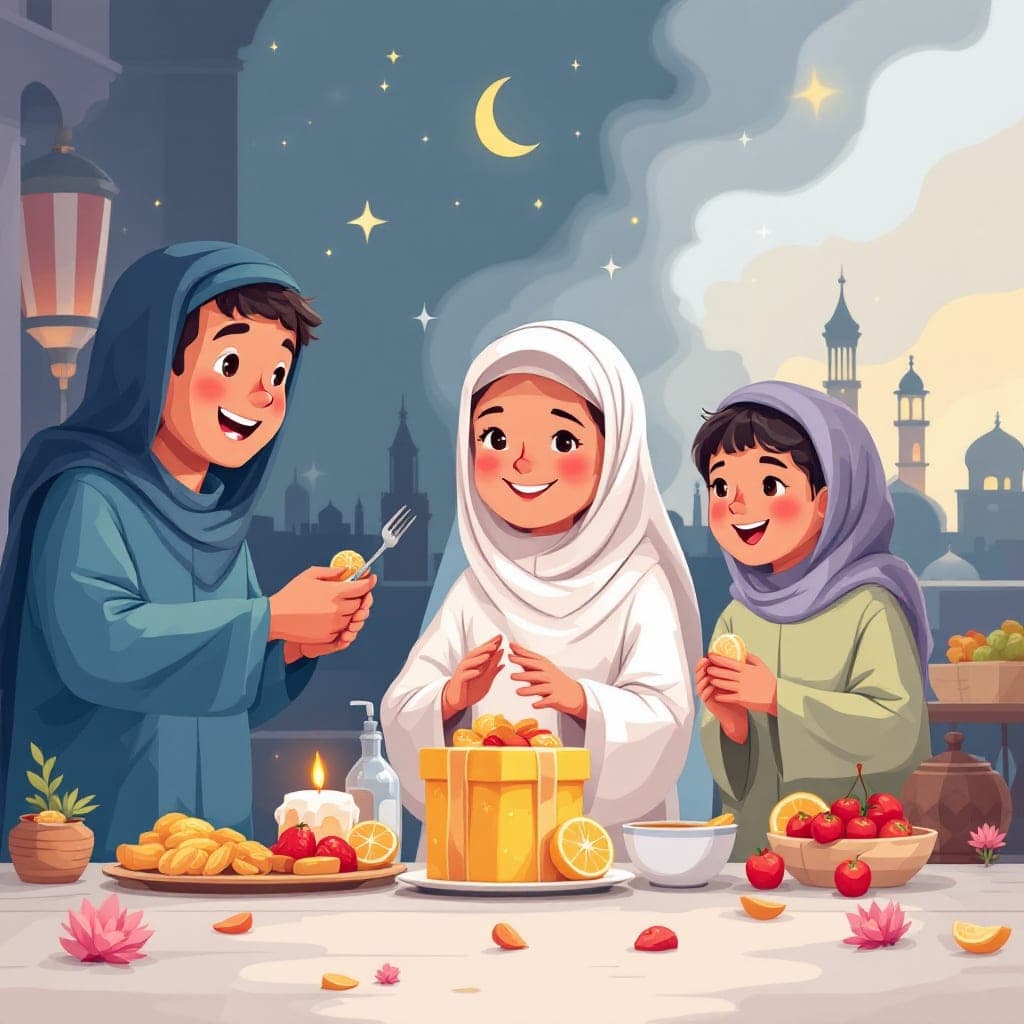 Eid al-Fitr: Celebration ending Ramadan