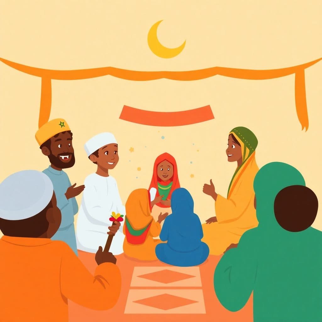 Eid Celebrations: Islamic celebrations observed across Africa, classroom activities